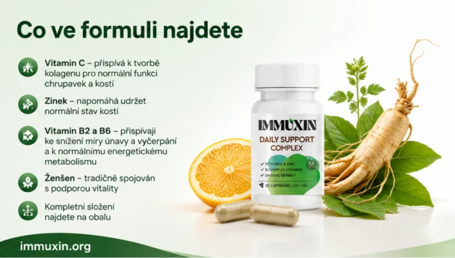 {{OFFER_NAME}} — pět aktivních složek formule v jedné kapsli